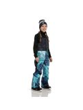 Miniatuur Rehall, Katy-R-Jr skibroek kinderen graphic aqua Blauw