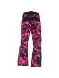 Miniatuur Rehall, Latoya-R-Jr skibroek kinderen popart camo fuchsia Roze