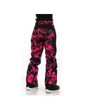 Miniatuur Rehall, Latoya-R-Jr skibroek kinderen popart camo fuchsia Roze