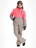 Miniatuur Rehall, Liza-R AA Jas gevoerd dames Calypso Coral Beige, Roze 