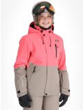 Miniatuur Rehall, Liza-R AA Jas gevoerd dames Calypso Coral Beige, Roze 