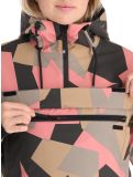 Miniatuur Rehall, Loiza-R winter anorak dames Camo Rose roze 