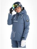 Miniatuur Rehall, Loiza-R winter anorak dames China Blue blauw 