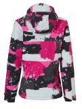 Miniatuur Rehall, Loiza-R-Jr. winter anorak kinderen Camo Abstract Brite Pink multicolor, roze 