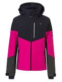 Miniatuur Rehall, Lou-R-Jr. ski-jas kinderen Brite Pink roze, zwart 