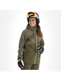 Miniatuur Rehall, Maus-R ski-jas dames dusty olive groen 