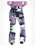 Miniatuur Rehall, Nori-R skibroek dames Camo Abstract Lavender multicolor, paars 