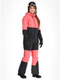 Miniatuur Rehall, Tyger-R DA Ski-overall dames Calypso Coral Roze, Zwart 