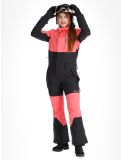 Miniatuur Rehall, Tyger-R DA Ski-overall dames Calypso Coral Roze, Zwart 