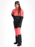 Miniatuur Rehall, Tyger-R DA Ski-overall dames Calypso Coral Roze, Zwart 