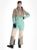 Miniatuur Rehall, Tyger-R DA Ski-overall dames Feldspar Beige, Groen 