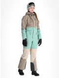 Miniatuur Rehall, Tyger-R DA Ski-overall dames Feldspar Beige, Groen 