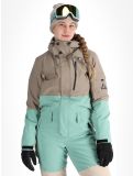 Miniatuur Rehall, Tyger-R DA Ski-overall dames Feldspar Beige, Groen 