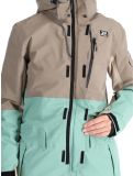 Miniatuur Rehall, Tyger-R DA Ski-overall dames Feldspar Beige, Groen 