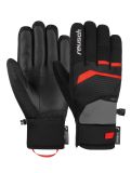 Miniatuur Reusch, Reusch Venom R-TEX® XT skihandschoenen heren Steel Gray / Fire Red grijs, rood 