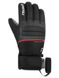 Miniatuur Reusch, Reusch Warrior R-TEX® XT skihandschoenen kinderen Black / White / Fluo Red rood, wit, zwart 