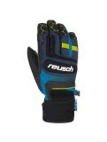 Miniatuur Reusch, Stuart R-Tex XT skihandschoenen unisex zwart, Blauw Geel 