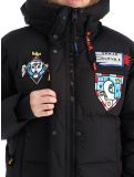 Miniatuur Rossignol, JC De Castelbajac Modul Down Bomber ski-jas dames Black zwart 