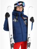 Miniatuur Rossignol, JC De Castelbajac Modul Down Bomber ski-jas dames Cosmic Blue blauw 