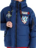 Miniatuur Rossignol, JC De Castelbajac Modul Down Bomber ski-jas dames Cosmic Blue blauw 