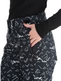 Miniatuur Rossignol, W Staci Print BA Skibroek Gevoerd dames Black Zwart 