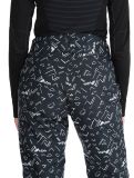 Miniatuur Rossignol, W Staci Print BA Skibroek Gevoerd dames Black Zwart 