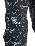 Miniatuur Rossignol, W Staci Print BA Skibroek Gevoerd dames Black Zwart 