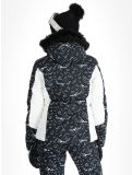 Miniatuur Rossignol, W Staci Print Puffy AA Jas gevoerd dames Black Zwart 