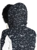 Miniatuur Rossignol, W Staci Print Puffy AA Jas gevoerd dames Black Zwart 