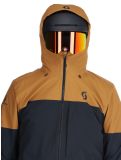 Miniatuur Scott, Jacket M's Ultimate Dryo 10 ski-jas heren Bread Brown / Black bruin, zwart 