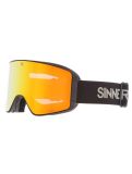 Miniatuur Sinner, Aura PA Goggles extra lens unisex Matt Black Zwart 