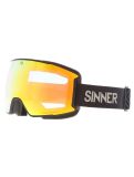 Miniatuur Sinner, Boreas PA Goggles extra lens unisex Matt Black Zwart 