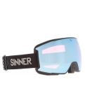 Miniatuur Sinner, Boreas PA Goggles extra lens unisex Matt Black Zwart 