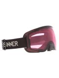 Miniatuur Sinner, Snowflake PA Goggles extra lens unisex Matt Black Zwart 