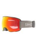 Miniatuur Sinner, Snowflake PA Goggles extra lens unisex Matt Moss Groen 