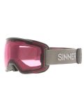 Miniatuur Sinner, Snowflake PA Goggles extra lens unisex Matt Moss Groen 