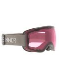 Miniatuur Sinner, Snowflake PA Goggles extra lens unisex Matt Moss Groen 