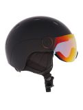 Miniatuur Sinner, Titan Visor skihelm met vizier unisex Matt Black zwart 