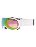 Miniatuur Sinner, Vorlage S PA Goggles unisex Matt White Wit 