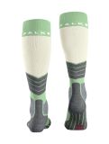 Miniatuur Falke, SK2 Intermediate skisokken dames Quiet Green groen 