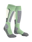 Miniatuur Falke, SK2 Intermediate skisokken dames Quiet Green groen 