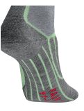 Miniatuur Falke, SK2 Intermediate skisokken dames Quiet Green groen 