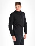 Miniatuur Spyder, Bandit 1/2 Zip skipully heren Black zwart 