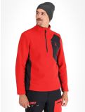 Miniatuur Spyder, Bandit 1/2 Zip skipully heren Spyder Red rood 