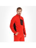 Miniatuur Spyder, Bandit Half Zip trui heren volcano Rood