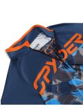 Miniatuur Spyder, Camo 1/2 Zip skipully kinderen True Navy blauw 