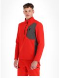 Miniatuur Spyder, Bandit 1/2 Zip skipully heren Volcano rood 