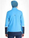 Miniatuur Spyder, Speed Fleece 1/2 Zip skipully heren Aether Blue blauw 