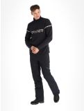 Miniatuur Spyder, Speed Fleece 1/2 Zip skipully heren Black zwart 