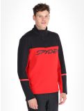 Miniatuur Spyder, Speed Fleece 1/2 Zip skipully heren Spyder Red rood 